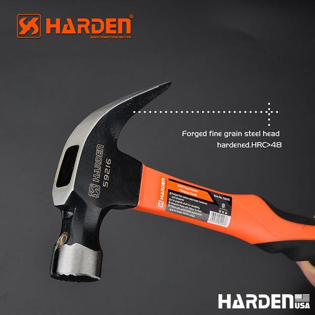 560g/20oz Claw Hammer with Fiberglass Handle