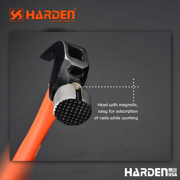 560g/20oz Claw Hammer with Fiberglass Handle