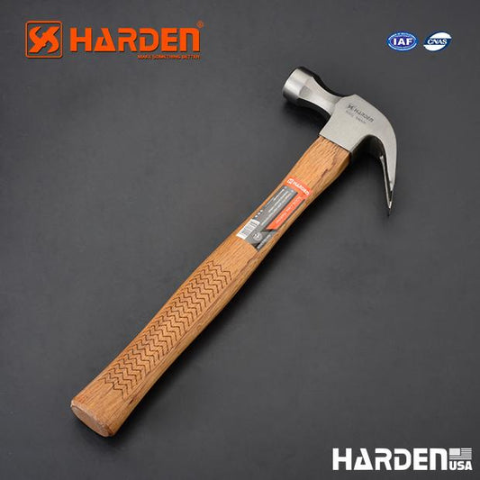 450g/16oz Claw Hammer with Oak Wood Handle