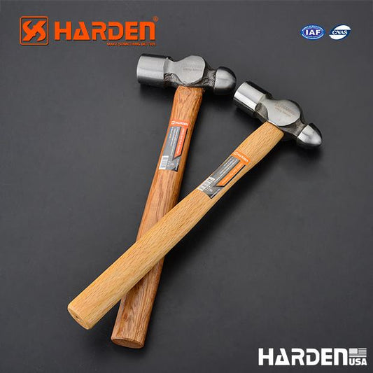 Ball Pein Hammer with Oak Wood Handle