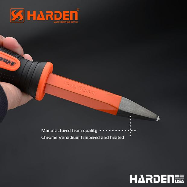 19x250mm Point Chisel TPR Handle