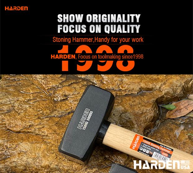 Stoning Hammer With Wood Handle