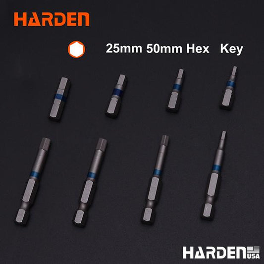 Hex Key Type Screwdriver Bits Set