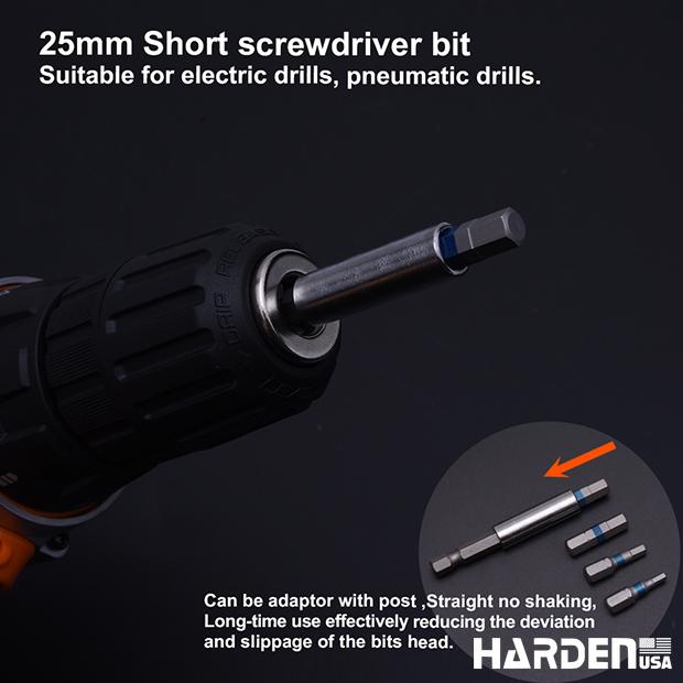 Hex Key Type Screwdriver Bits Set
