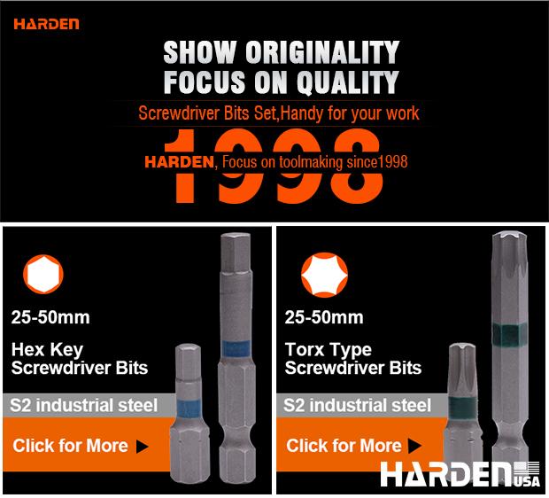 Hex Key Type Screwdriver Bits Set
