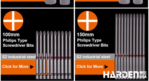 Hex Key Type Screwdriver Bits Set