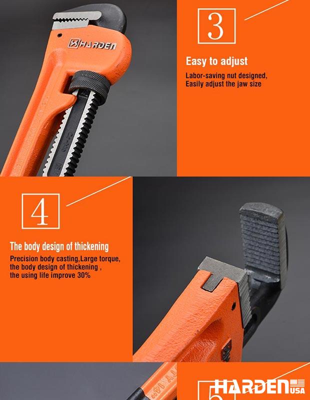 Heavy Duty Pipe Wrench