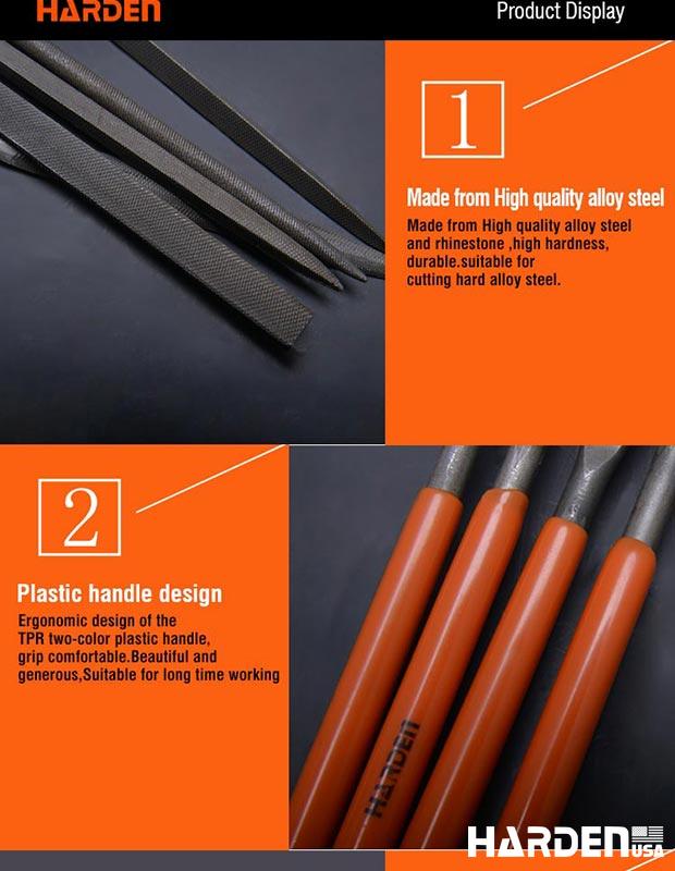 5X185mm 5Pcs Needle File Set