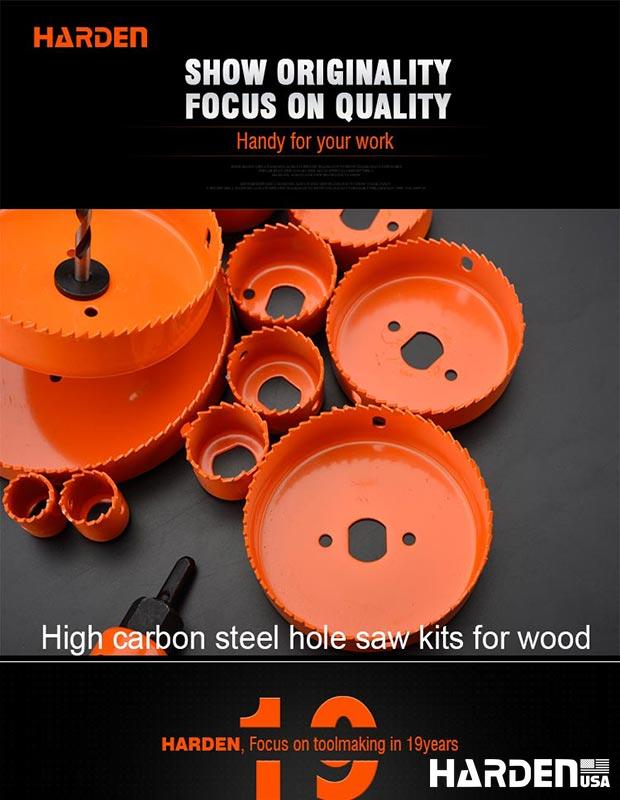 16Pcs Hole saw Kits For Wood