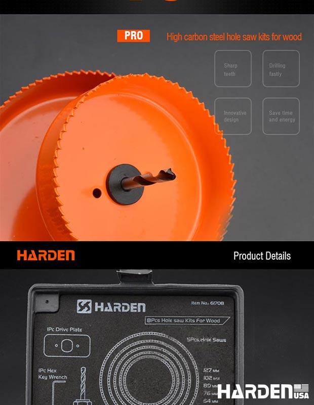 16Pcs Hole saw Kits For Wood