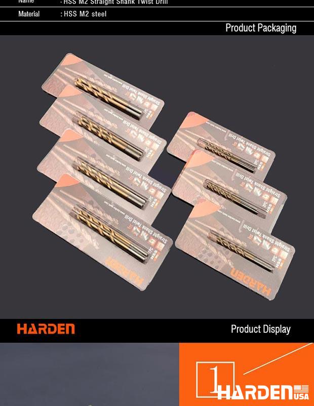 Professional HSS M2 or M35 Straight Shank Twist Drill