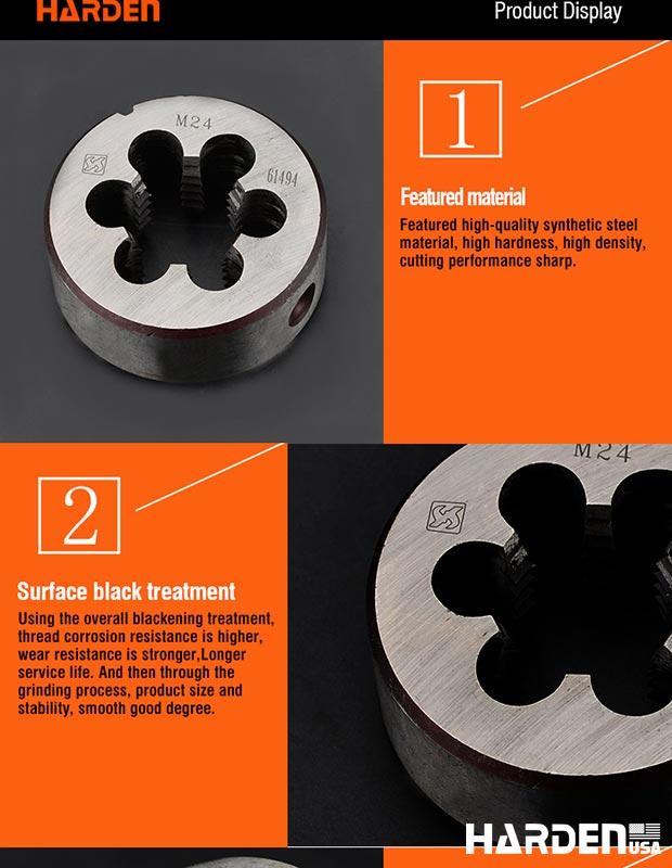 Professional Metric Round Die