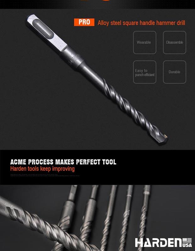 Professional Square Shank Electric Hammer Drill Bit