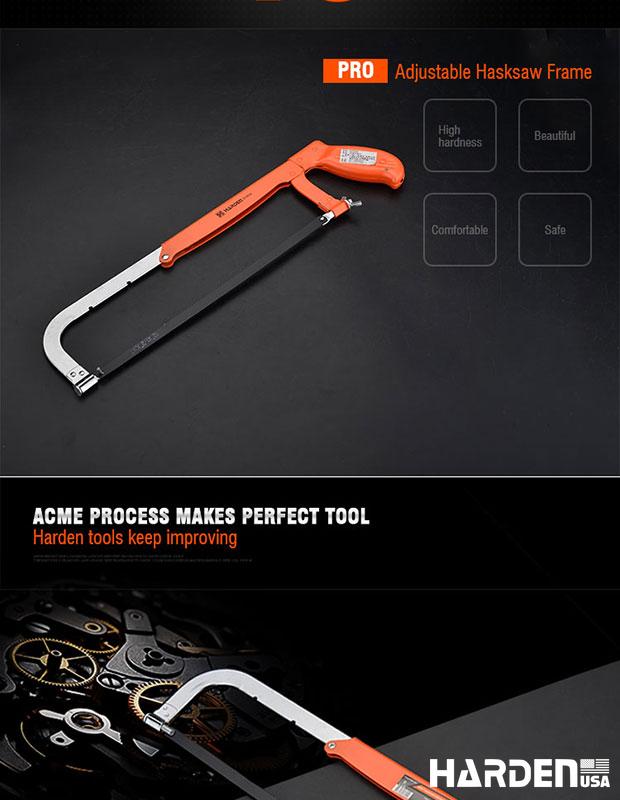 10''/12" Adjustable Hacksaw Frame