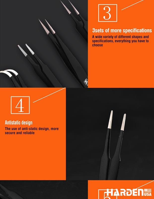 Anti-Static Tweezer