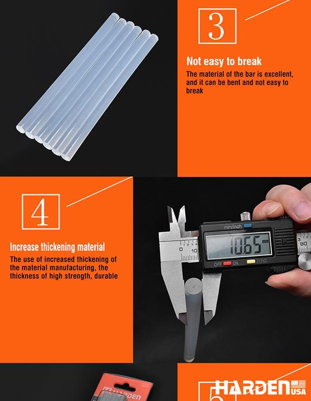 200mm 6Pcs Glue Sticks