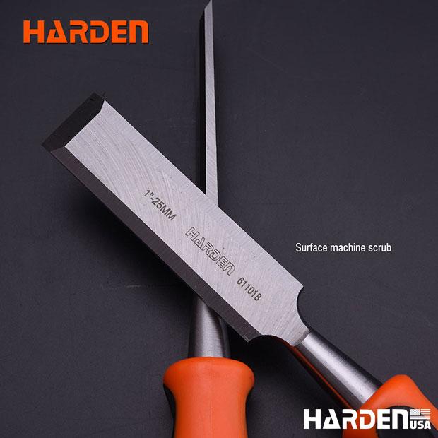 4Pcs Orange black handle wood chisel set