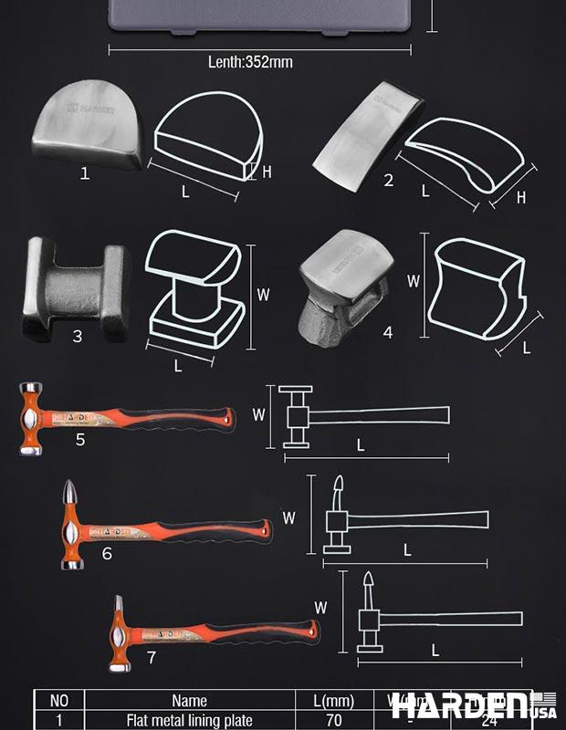 7Pcs Auto Repair Tools Set
