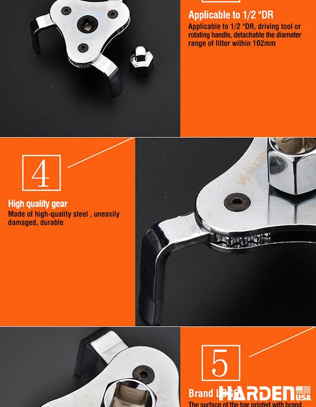 60*85mm Dual Filter Wrench