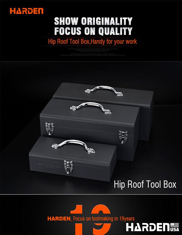 355x155x90MM Hip Roof tool box