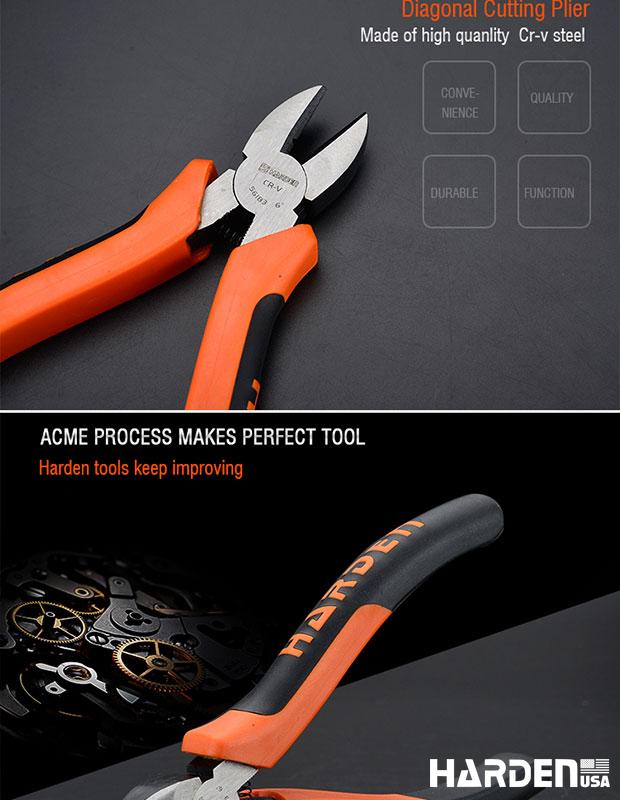 6" Industry Line Diagonal Cutting Plier