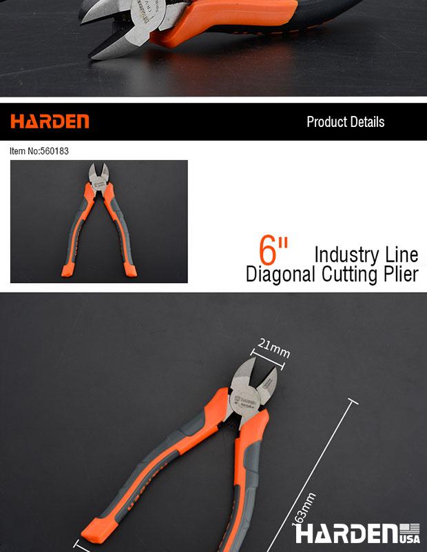 6" Industry Line Diagonal Cutting Plier