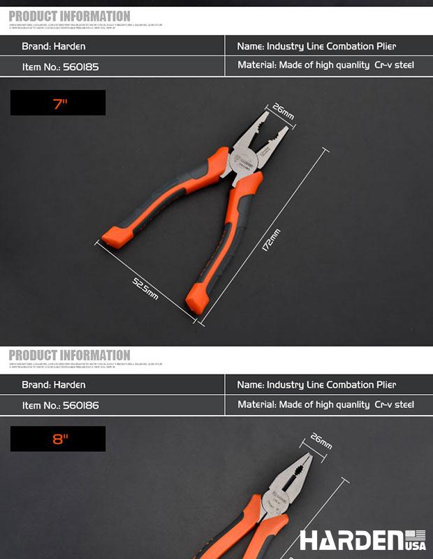 8" Industry Line Combination Plier