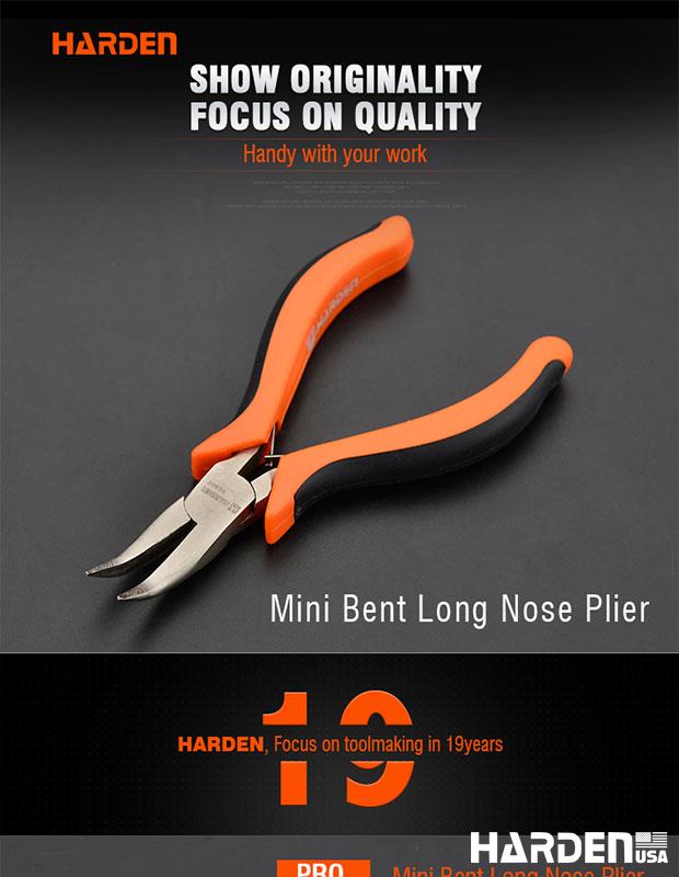 4.5" Mini Bent Nose Plier