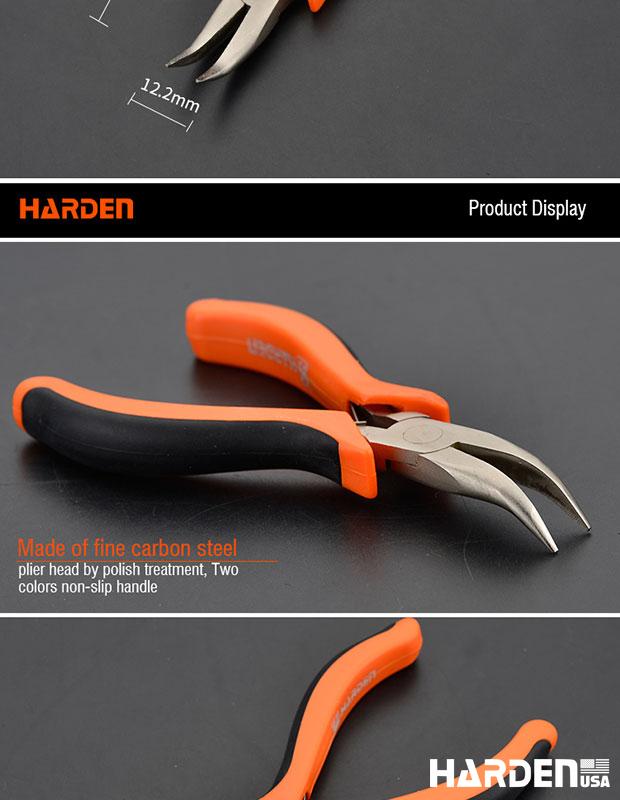 4.5" Mini Bent Nose Plier