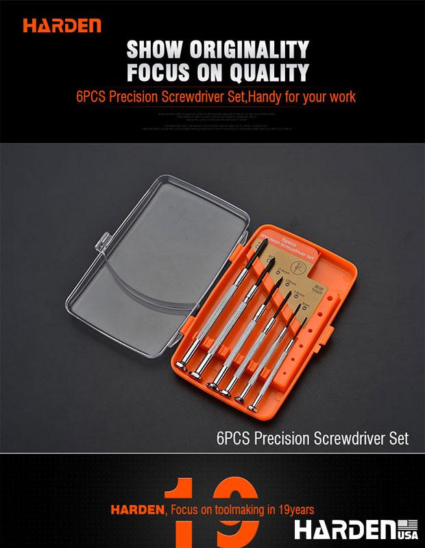 6Pcs CR-V Precision Screwdriver Set
