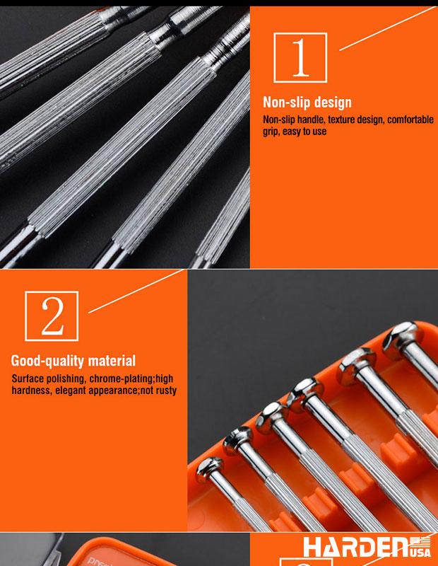 6Pcs CR-V Precision Screwdriver Set