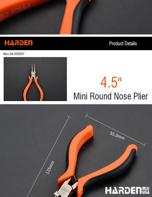 4.5" Mini Round Nose Plier