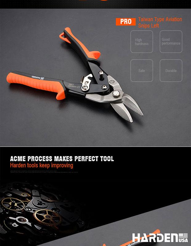 10" Taiwan Type Aviation Snips Left