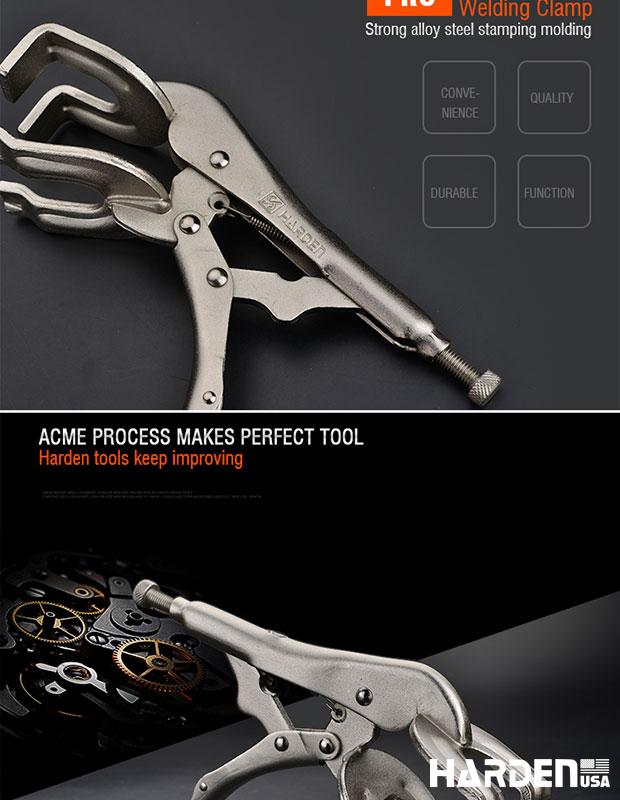 9" Lock Grip Welding Wrench Clamp