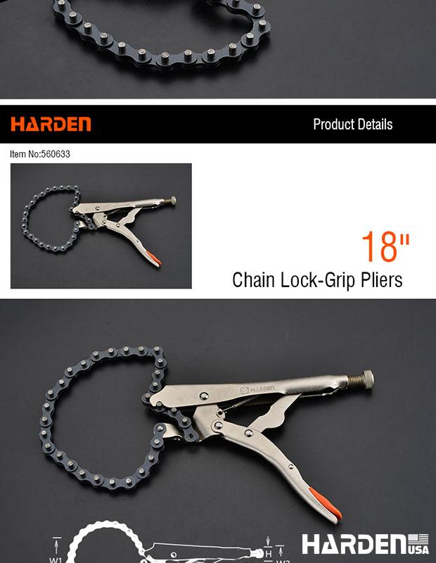18" Chain Lock Grip Plier