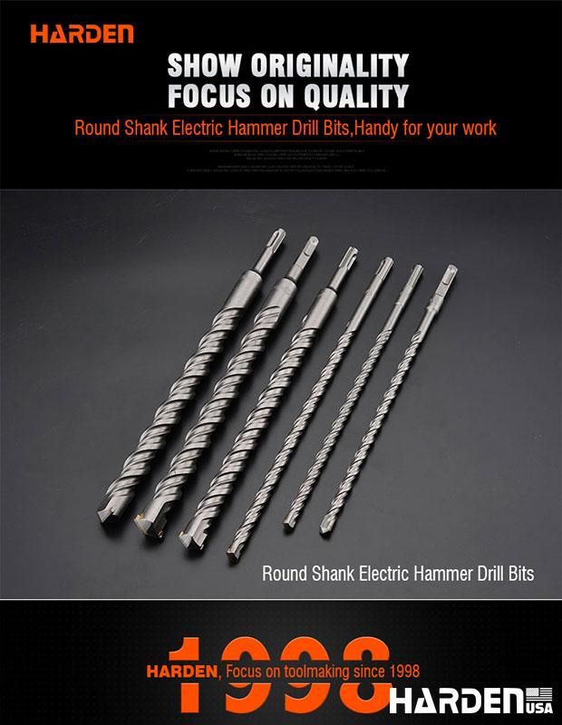 Professional Round Shank Hammer Electric Drill Bits