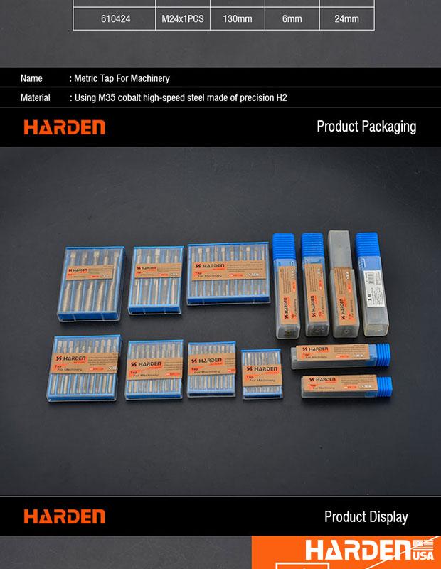 Professional Metric Tap For Machinery