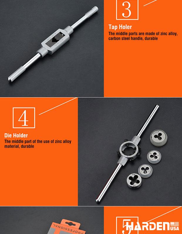 20Pcs Tap and Die Set
