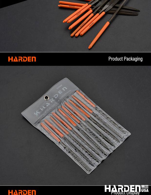 4X160mm 10Pcs Needle File Set