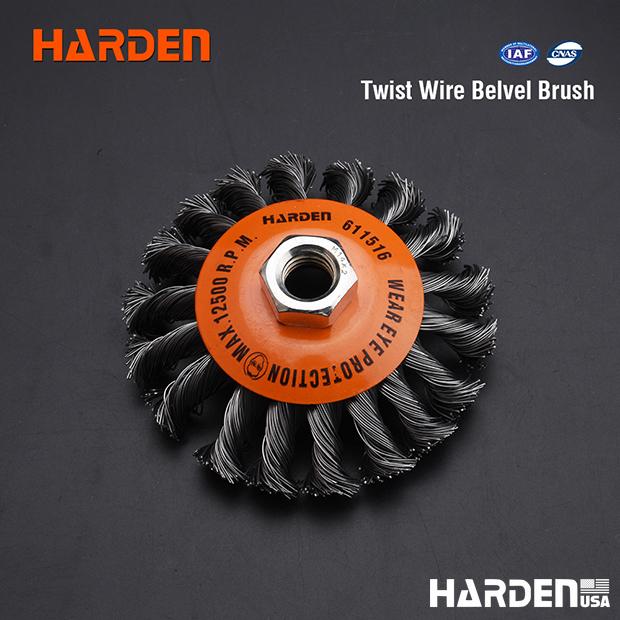 100mmxM14x2.0 Twist Wire Belvel Brush