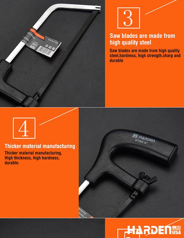 6" Mini Hacksaw Frame