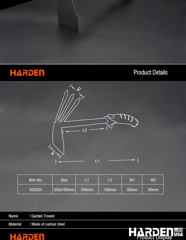 34 x 18 cm Combination Hoe