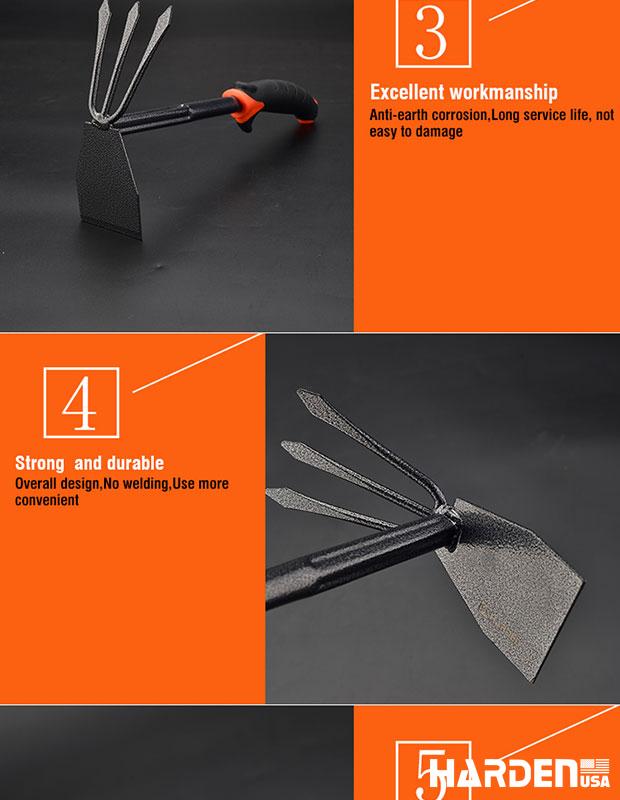 34 x 18 cm Combination Hoe