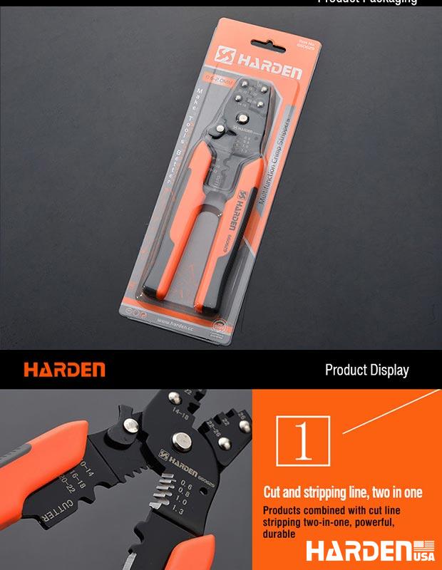 0.6-2.0mm Multi-function Crimp Stripper
