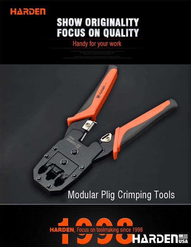 190mm Modular Plug Crimping Tool