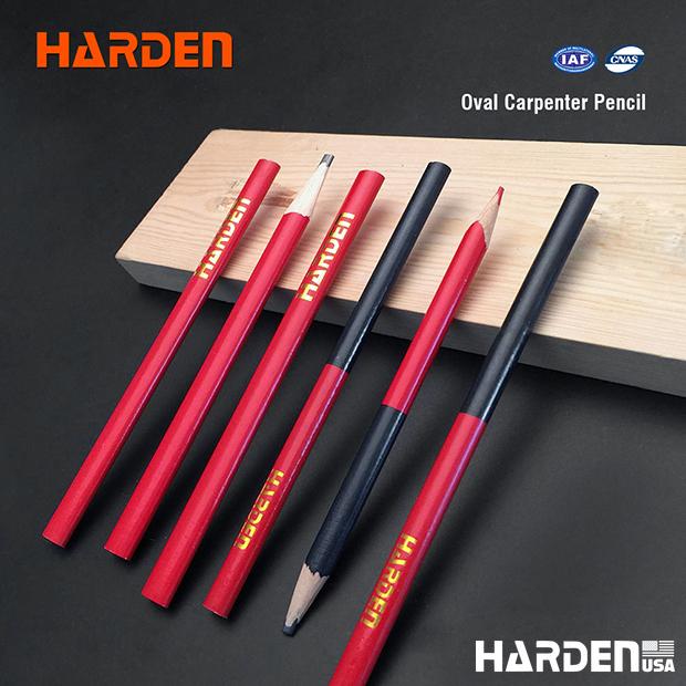 12Pcs Oval Carpentry Pencil