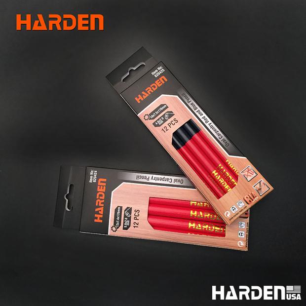 12Pcs Oval Carpentry Pencil