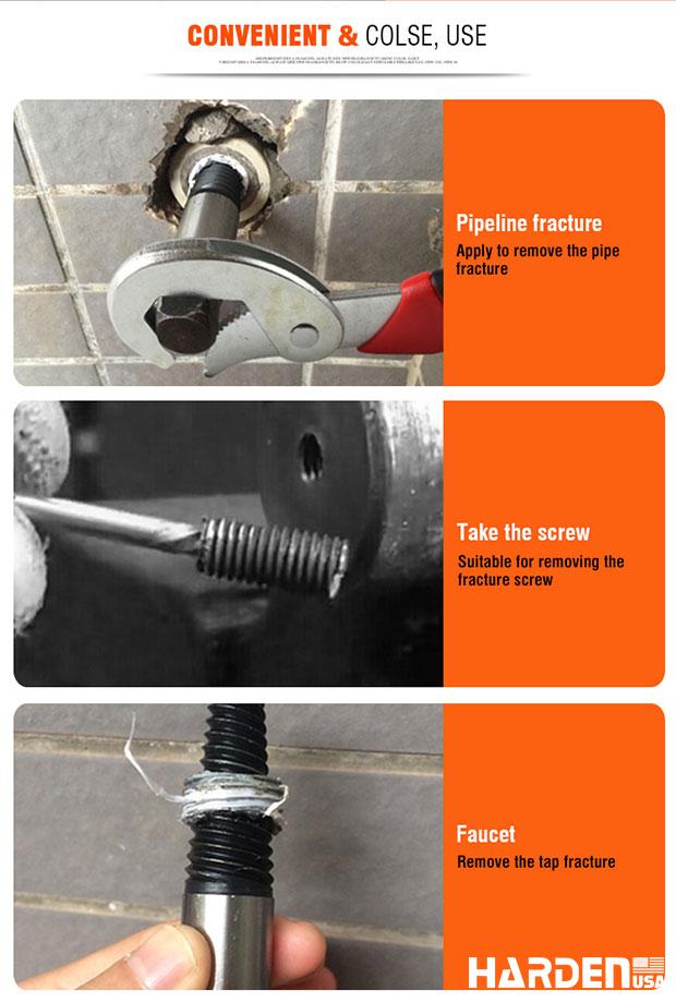 Pipe thread extractor