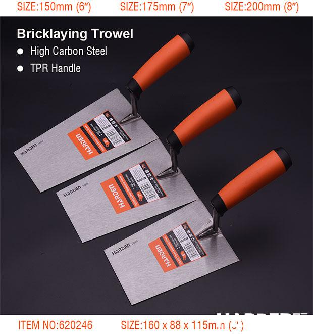 Square Bricklaying trowel