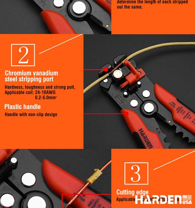 205mm Automatic Wire Stripper